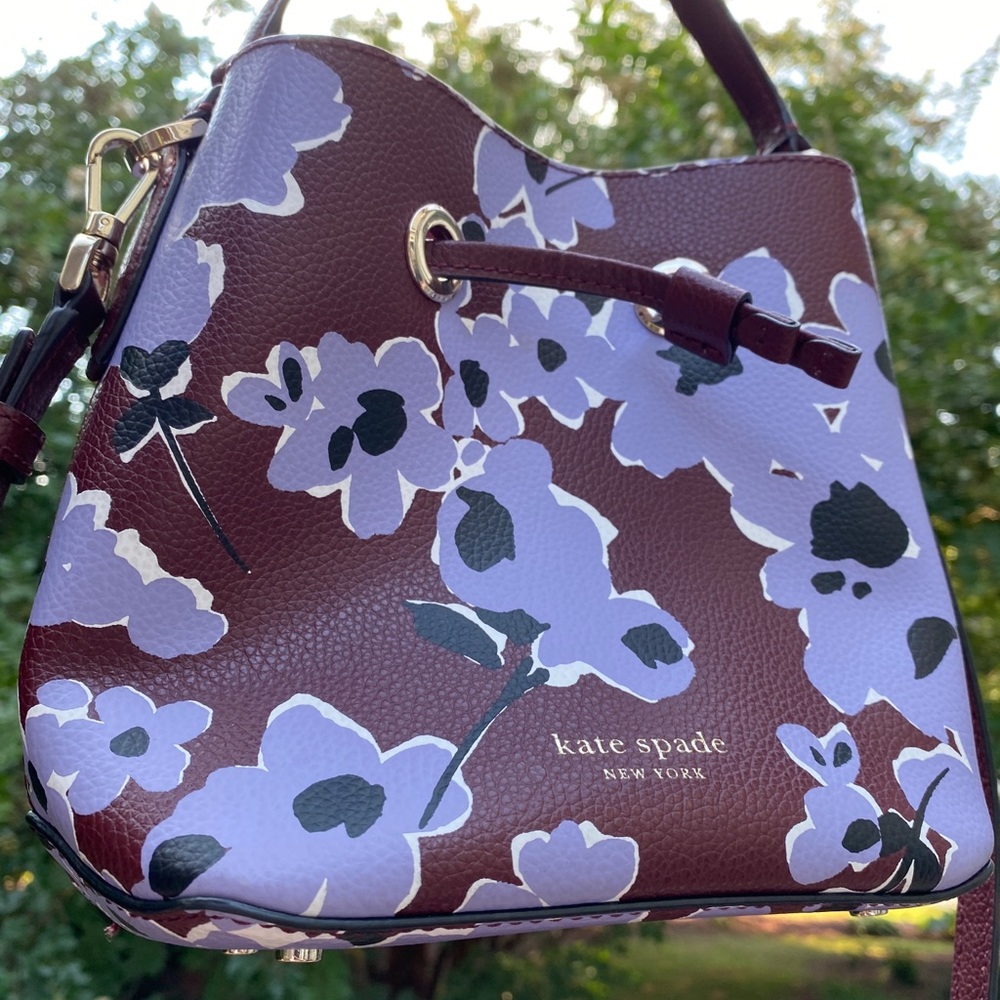 Kate Spade Floral Crossbody Hobo bag